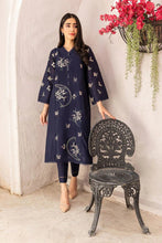 Load image into Gallery viewer, NEELAM 2PC-Cotton Stuff Embroidered Stitched Outfit
