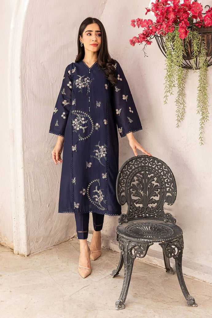 NEELAM 2PC-Cotton Stuff Embroidered Stitched Outfit