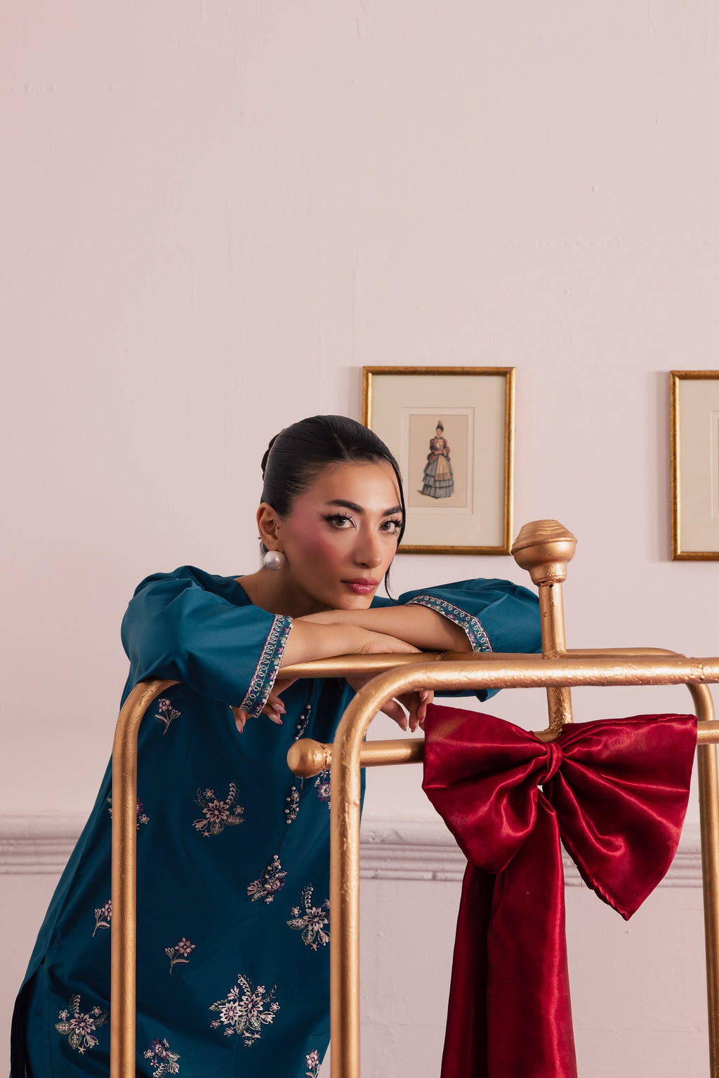 Kasak - 2Pc Embroidered Dress