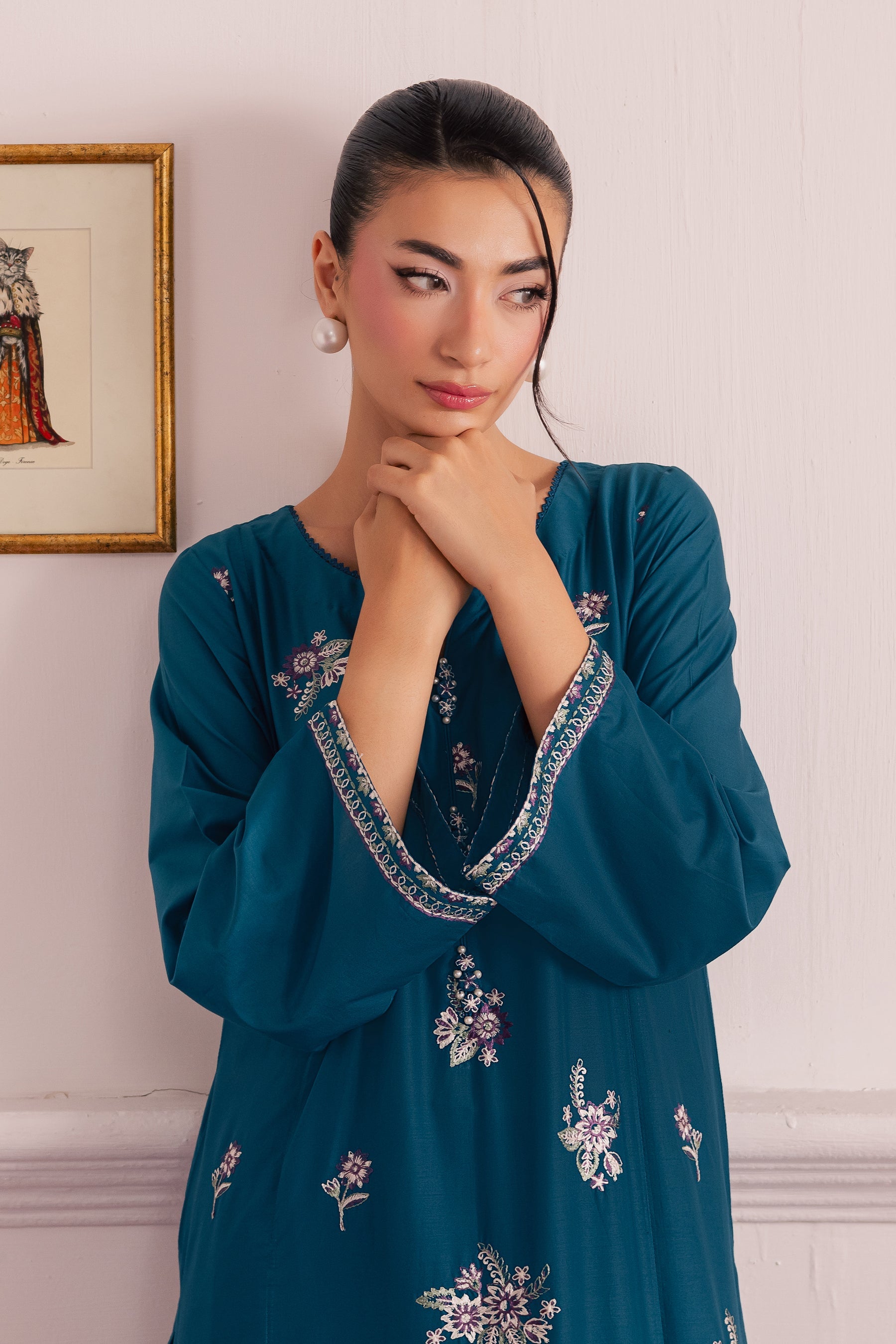 Kasak - 2Pc Embroidered Dress