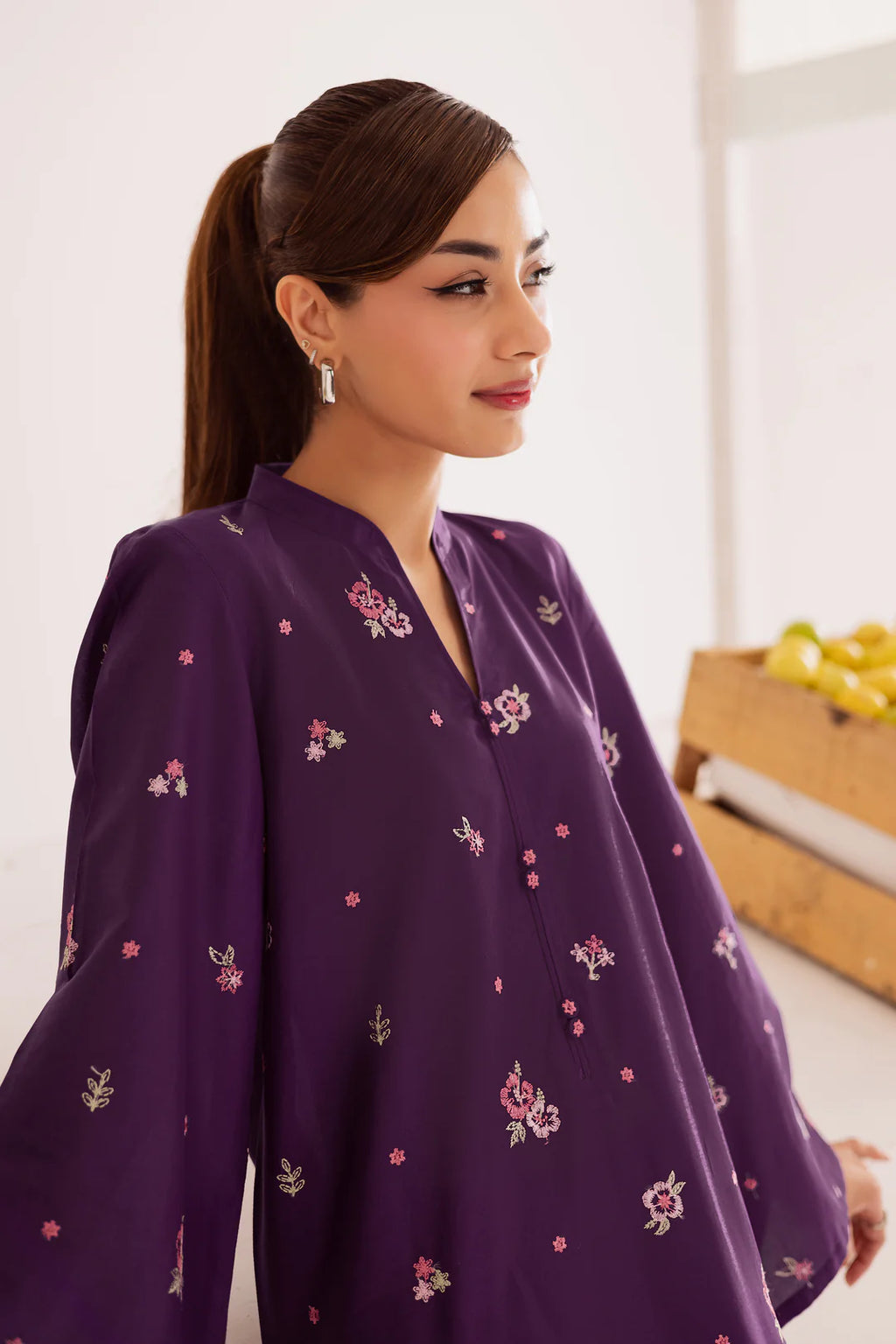 Verbena - 2Pc Embroidered Dress