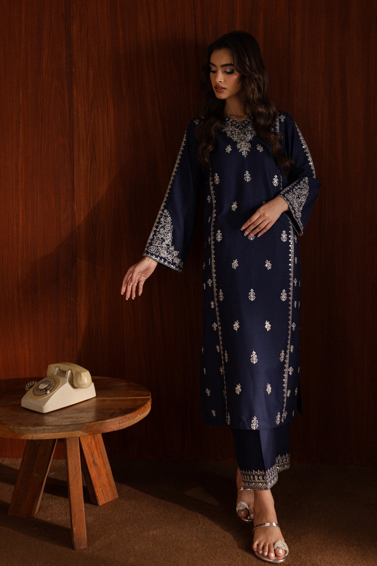 Lolite - 2Pc Embroidered Dress