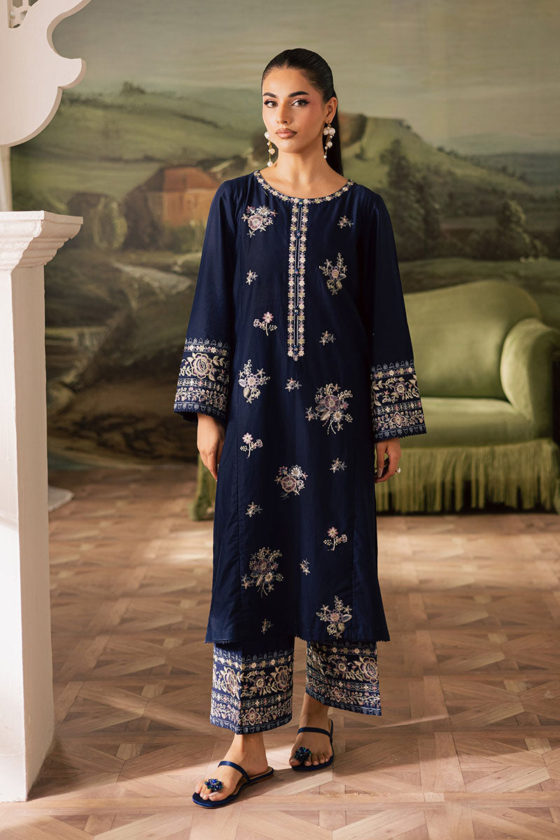 Marina - 2Pc Embroidered Dress
