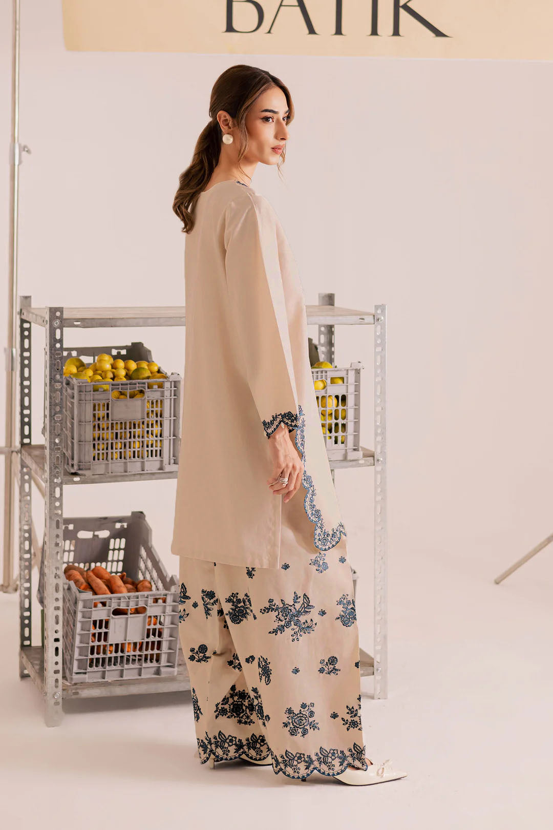 Fire Fly - 2Pc Embroidered Dress