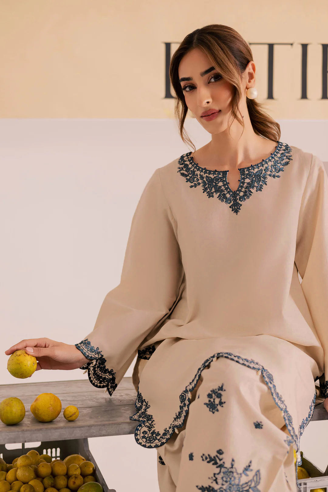 Fire Fly - 2Pc Embroidered Dress