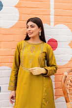 Load image into Gallery viewer, Kashmala 2PC-Cotton Stuff Embroidered Stitched Outfit
